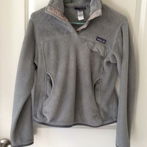 Patagonia pullover-makeup stains on inside collar